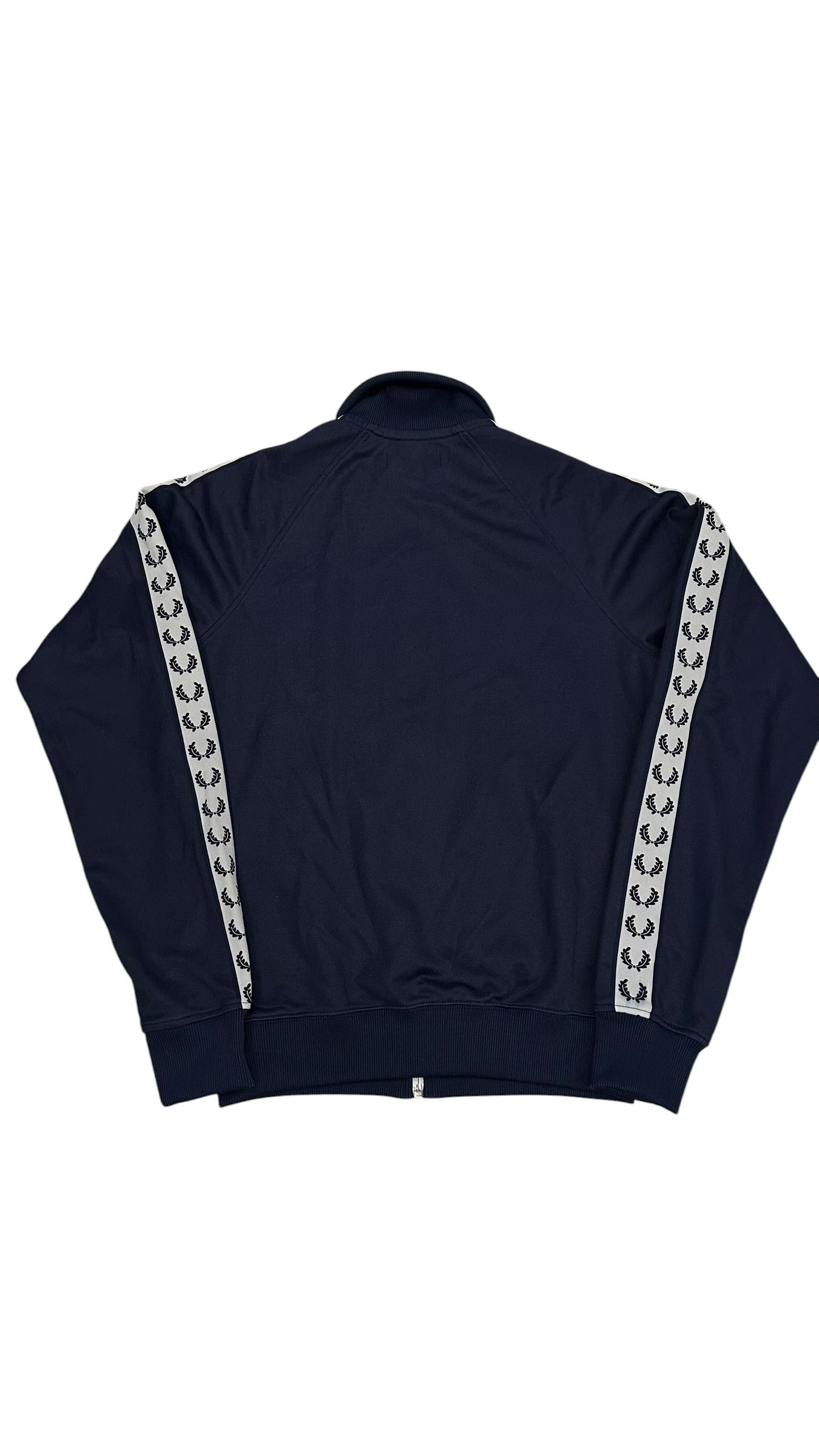 Fred Perry Vintage Trainingsjacke Taped Navy Blau S