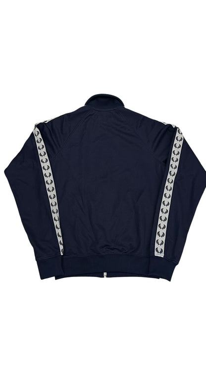 Fred Perry Vintage Trainingsjacke Taped Navy Blau S