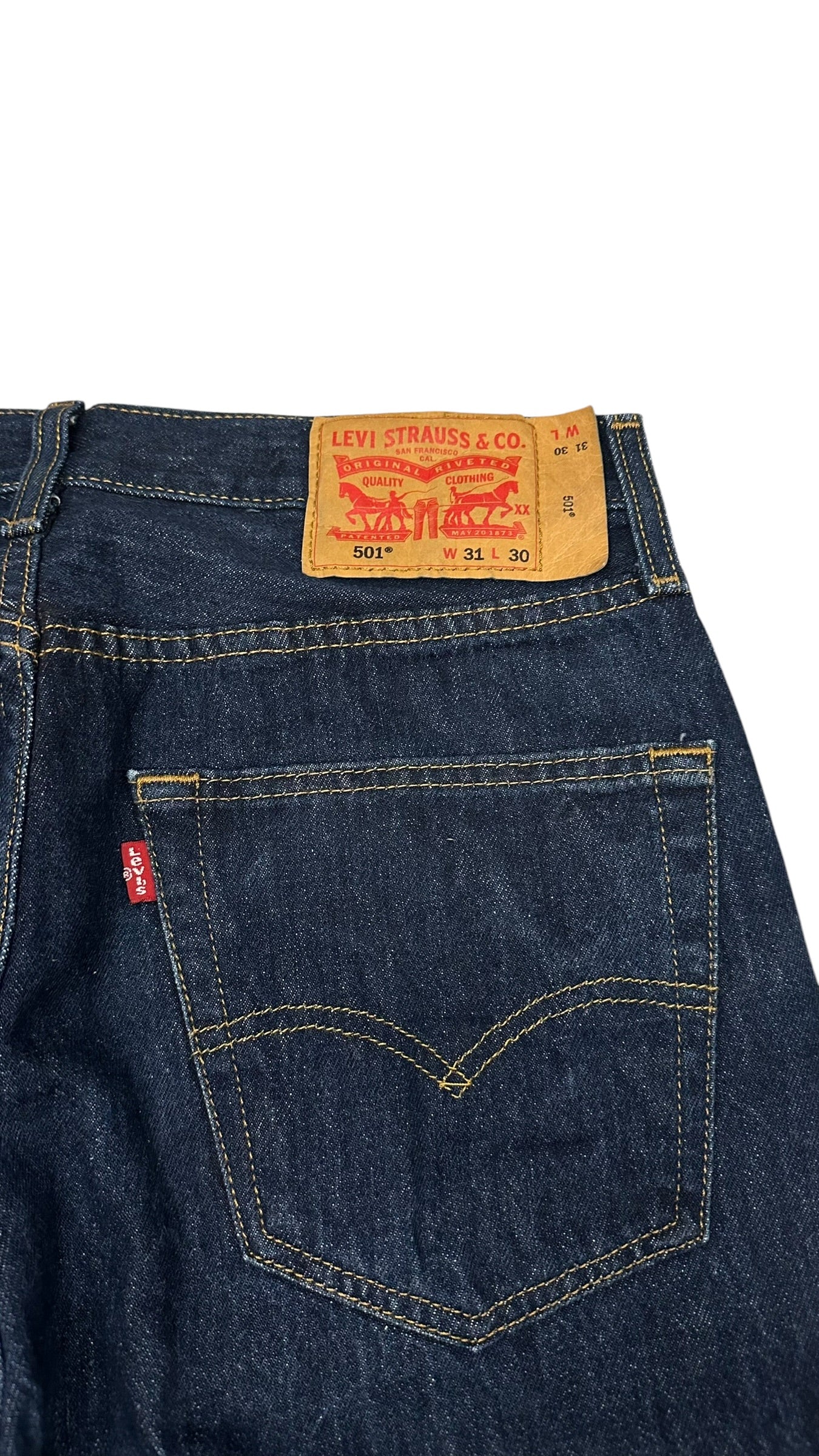Levi’s Jeans 501 Dunkelblau W31 L30