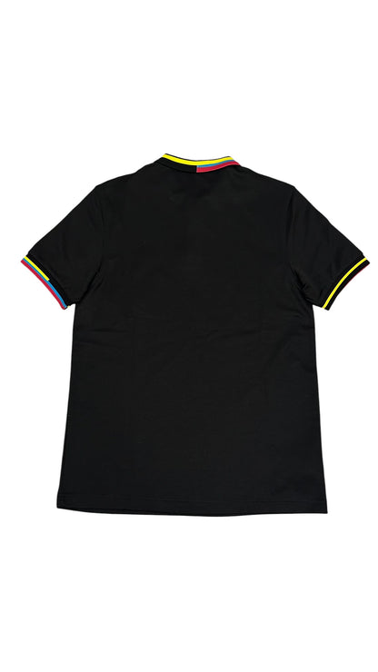Fred Perry Polo Shirt Schwarz Bunt M