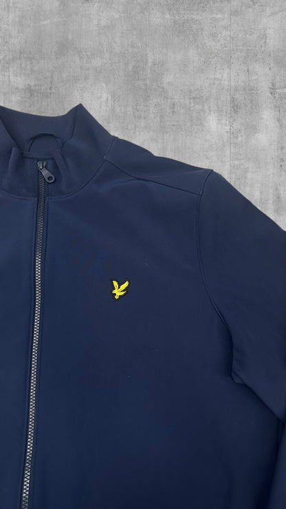 Lyle & Scott Softshelljacke Regenjacke Navy Blau L