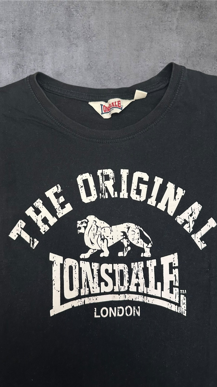 Lonsdale London T-Shirt Schwarz L