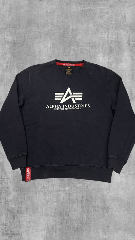 Alpha Industries Sweatshirt Navy Blau M