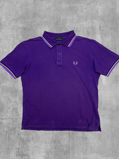 Fred Perry Polo Shirt Lila L