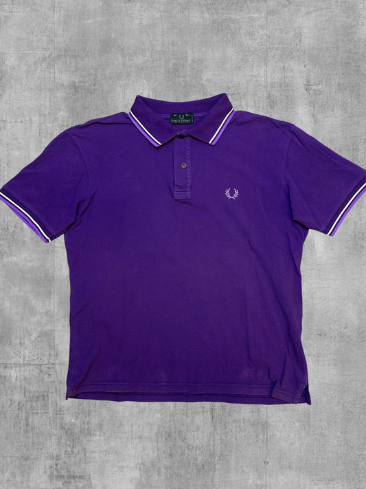 Fred Perry Polo Shirt Lila L
