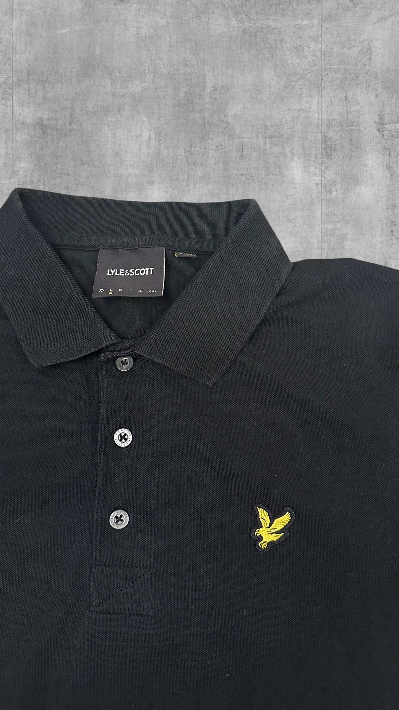 Lyle & Scott Polo Shirt Schwarz S