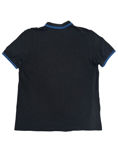 Fred Perry Polo Shirt Schwarz Blau L
