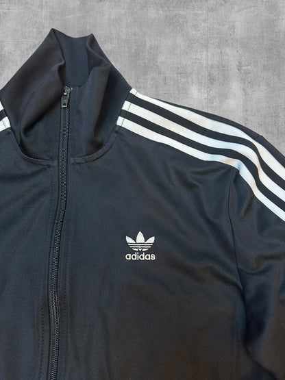 Adidas Firebird Trainingsjacke Schwarz Weiß M