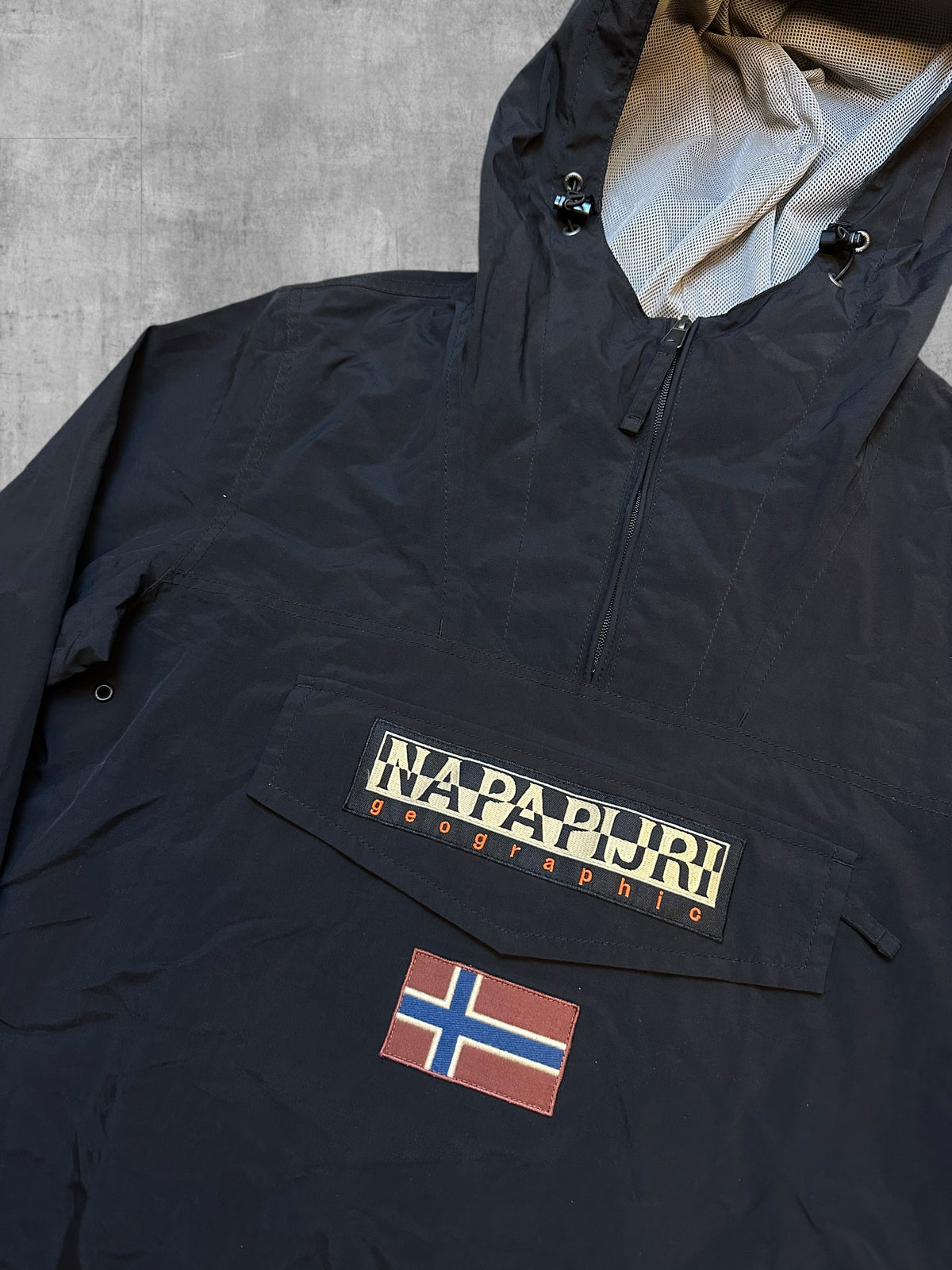 Napapijri Windbreaker Regenjacke Schwarz M
