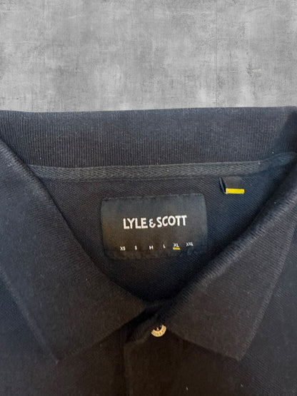 Lyle & Scott Polo Shirt Schwarz XL