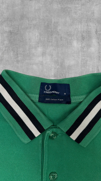 Fred Perry Polo Shirt Grün M