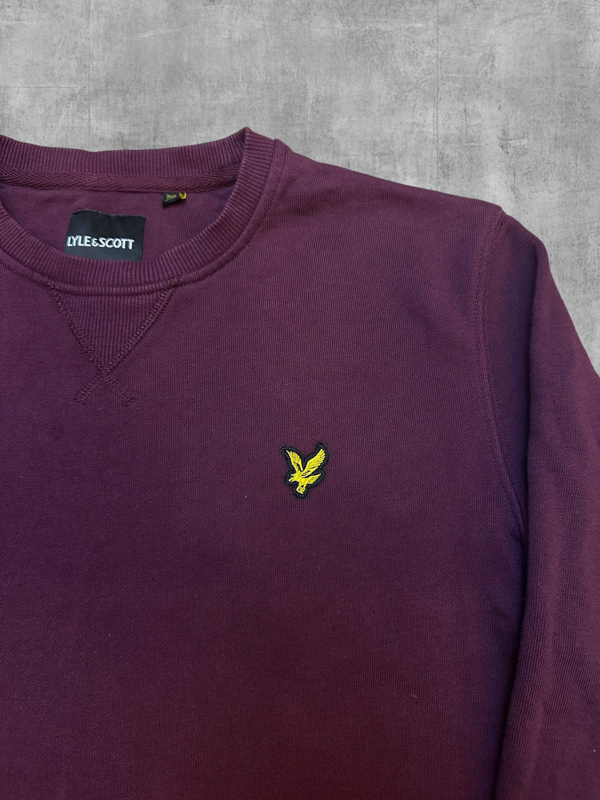 Lyle & Scott Sweatshirt Burgundy S
