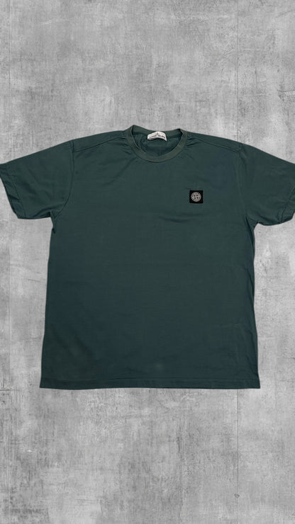Stone Island T-Shirt Dunkelgrün XXL