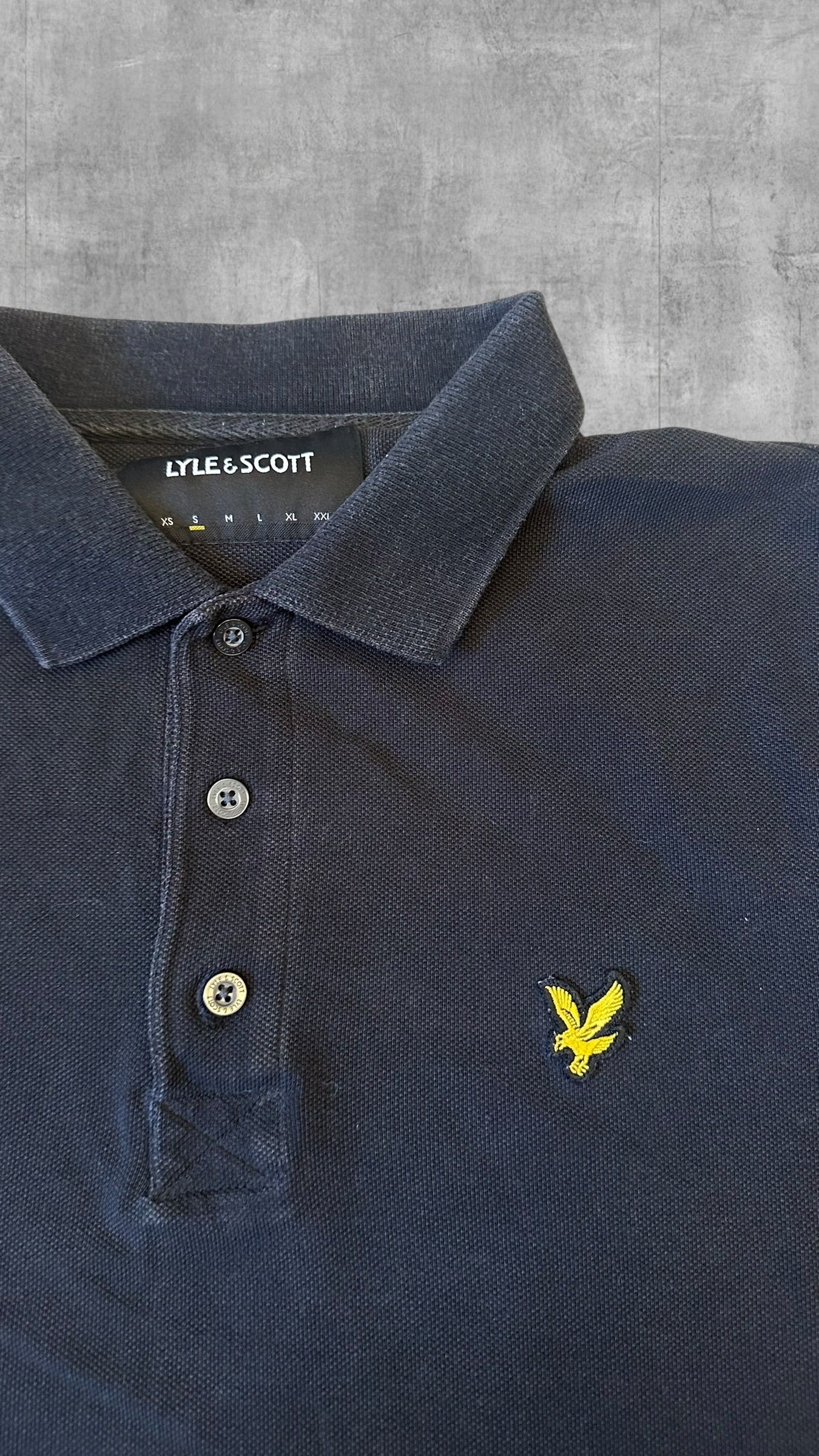 Lyle & Scott Polo Shirt Schwarz S