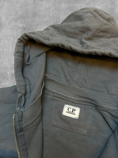 C.P. Company Zip Hoodie Grau S