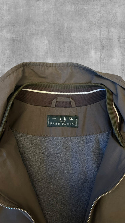 Fred Perry Bomberjacke Übergangsjacke Grau L