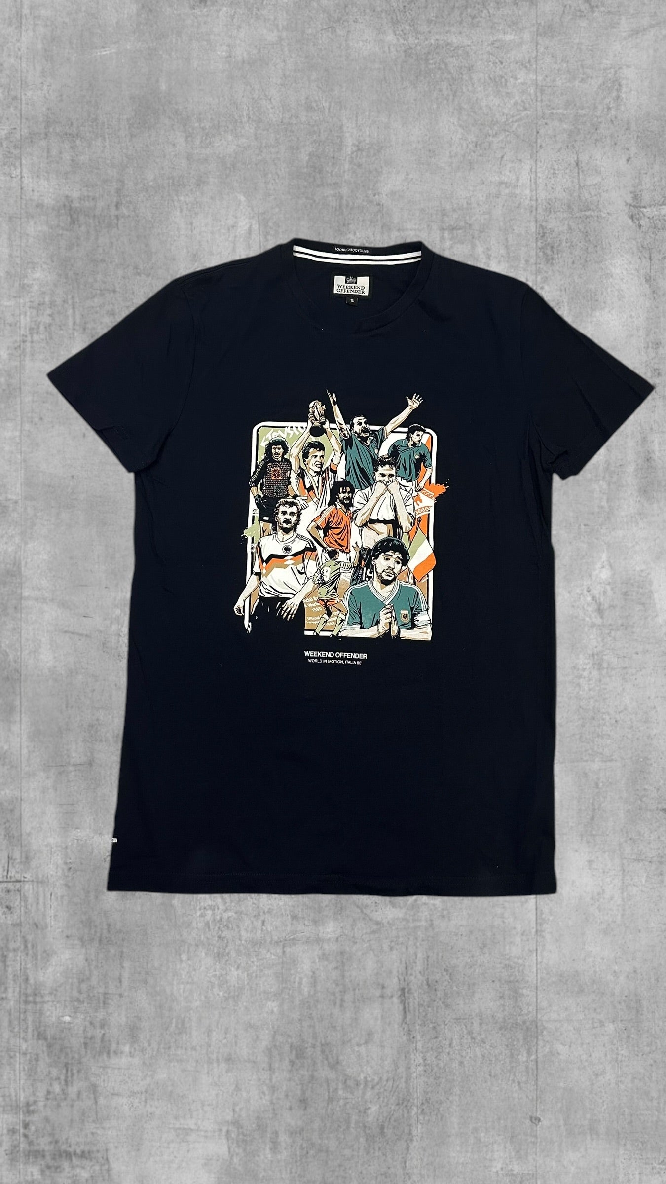 Weekend Offender T-Shirt Schwarzblau S