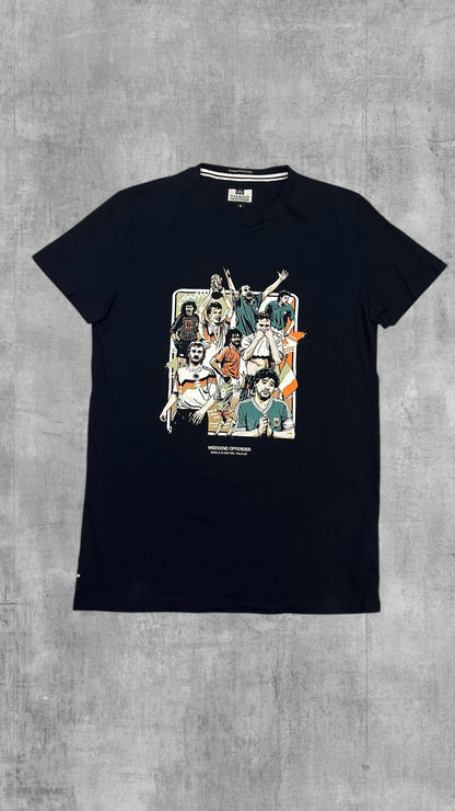 Weekend Offender T-Shirt Schwarzblau S