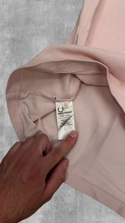 Fred Perry Polo Shirt Pink Rosa XL