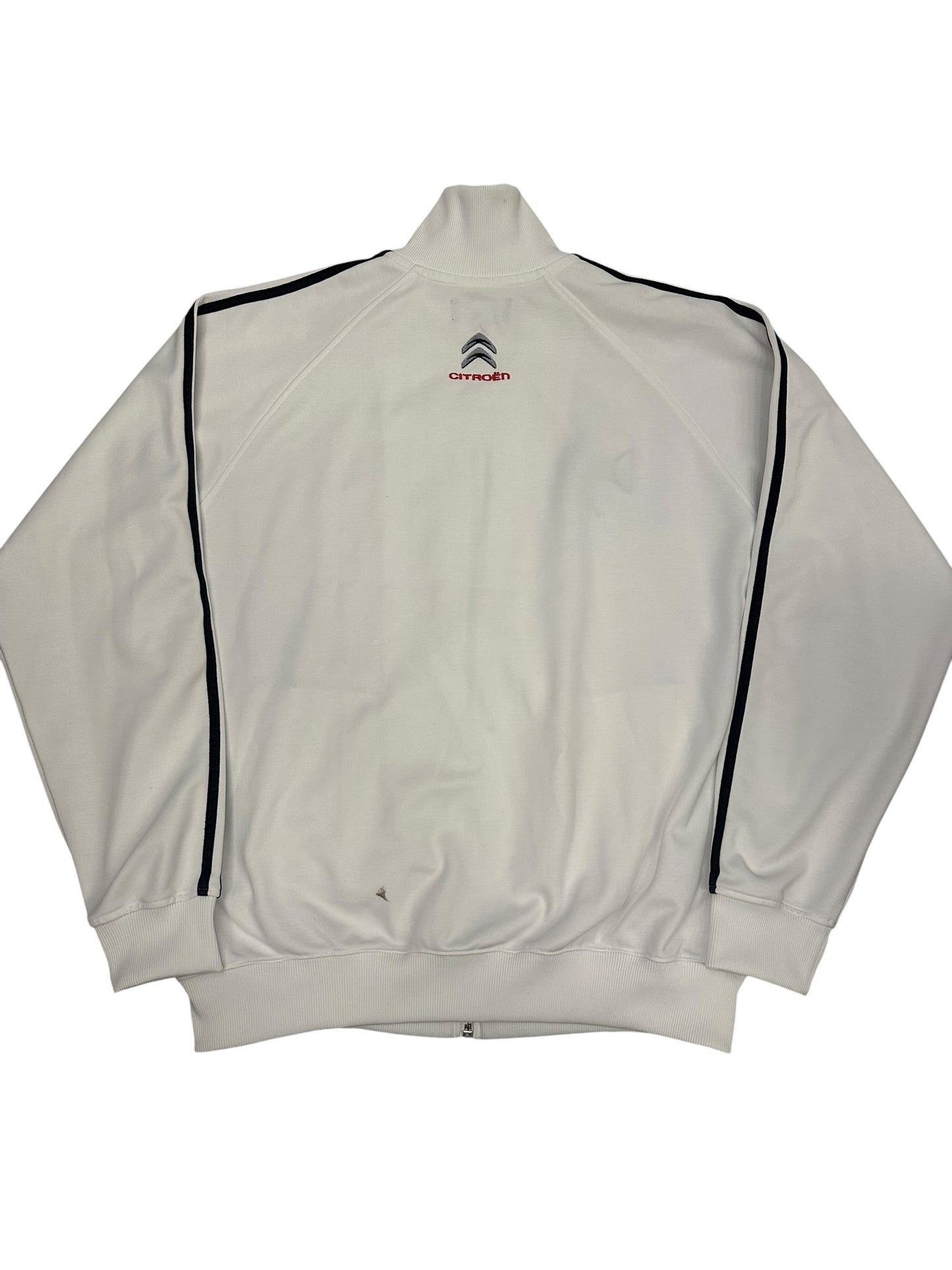 Fred Perry x Citroën Trainingsjacke Taped Weiß Schwarz L
