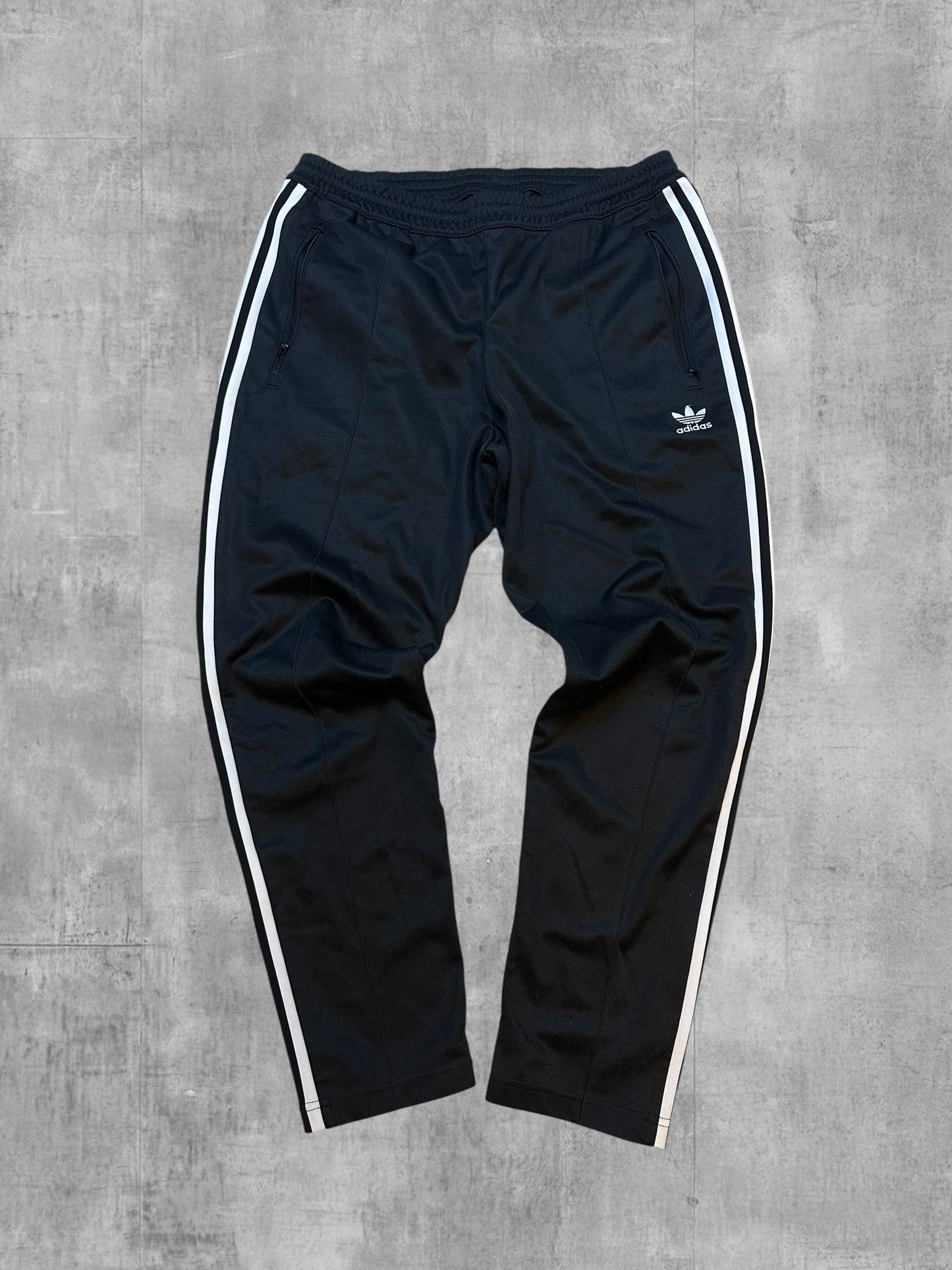 Adidas Firebird Trainingshose Schwarz Weiß L