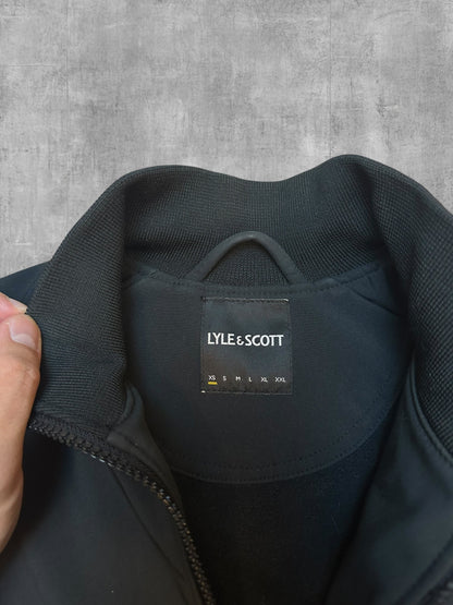 Lyle & Scott Softshelljacke Regenjacke Schwarz XS