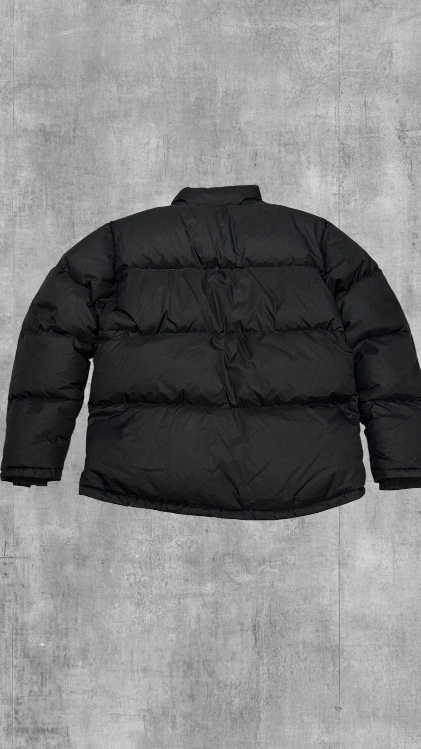 Fred Perry Winterjacke Daunenjacke Pufferjacke Schwarz Frauengröße XL Herren M