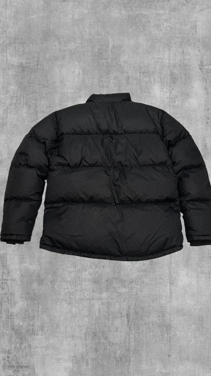 Fred Perry Winterjacke Daunenjacke Pufferjacke Schwarz Frauengröße XL Herren M