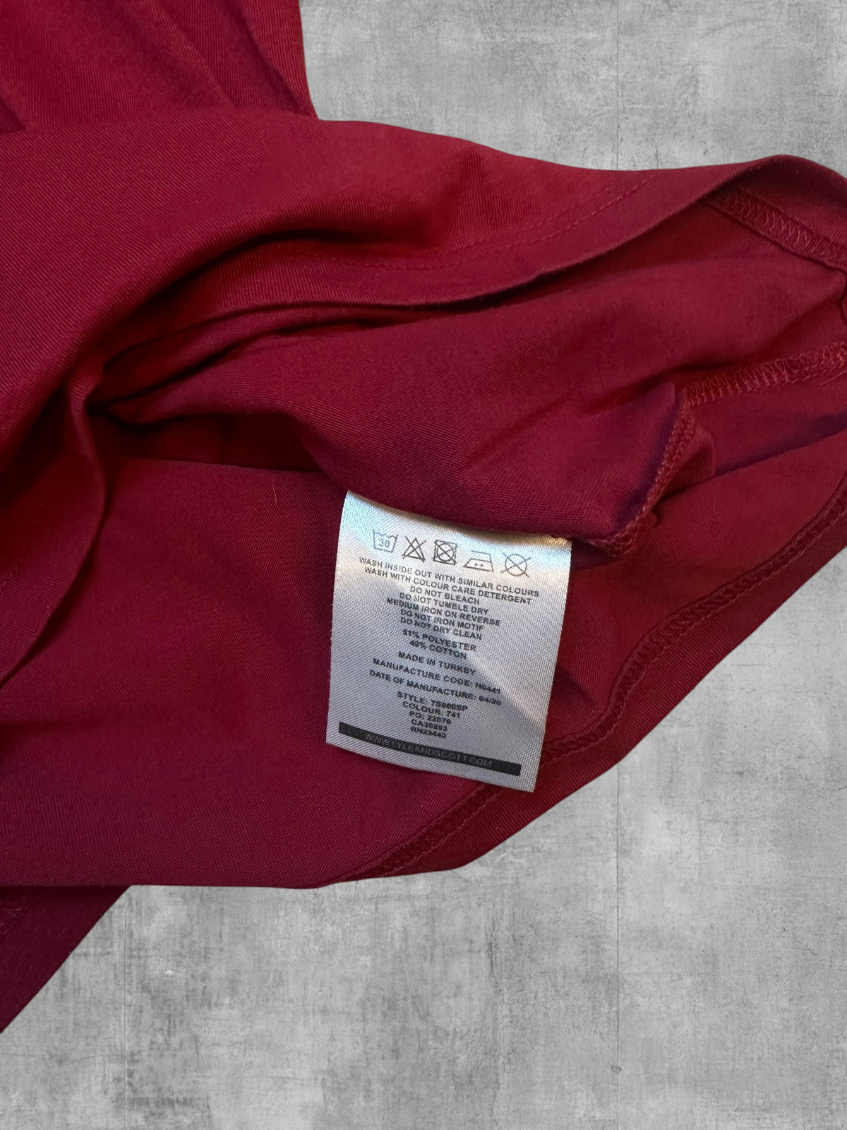Lyle & Scott T-shirt Rot S