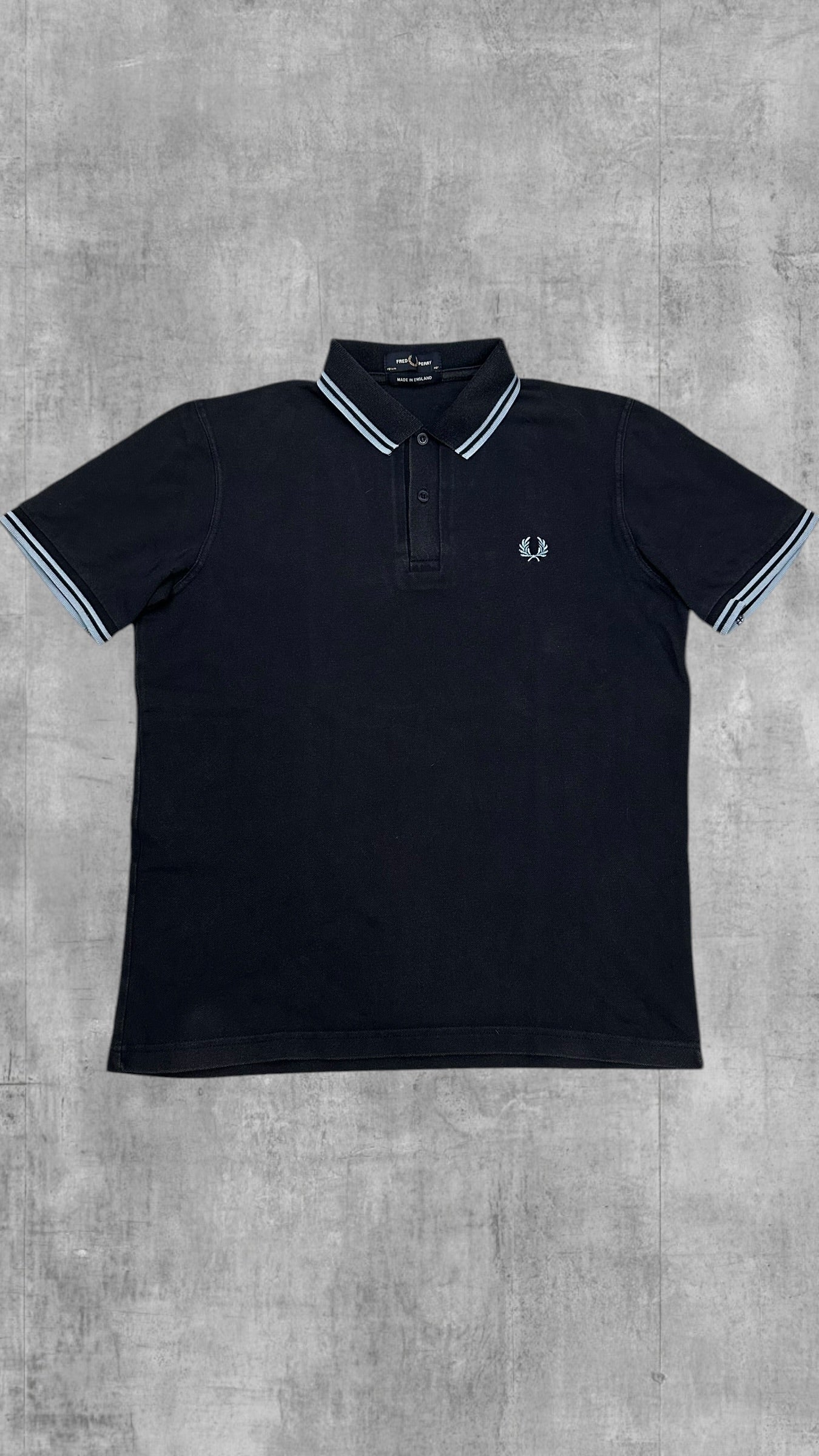 Fred Perry Polo Shirt Schwarzblau M