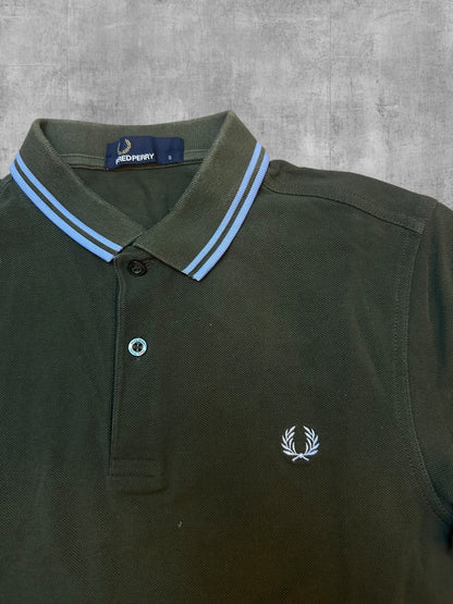 Fred Perry Polo Shirt Khaki Babyblau S