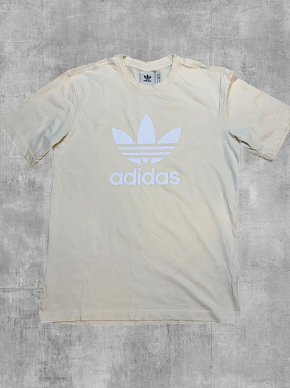 Adidas T-shirt Creme Weiß M