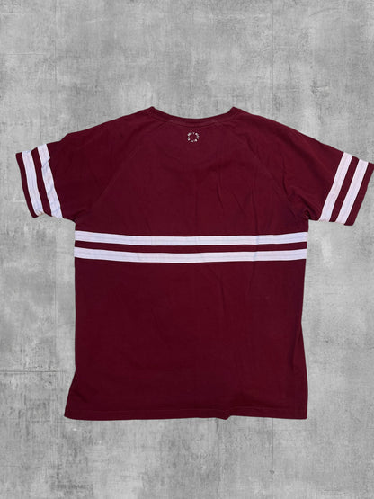 Unfair Athletics T-Shirt Weinrot Weiß S