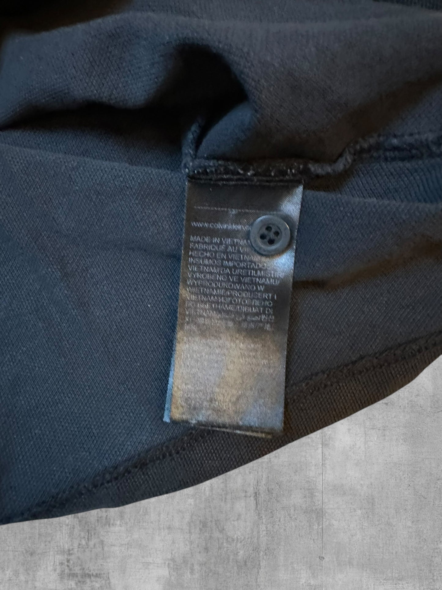 Calvin Klein Polo Shirt Schwarz S