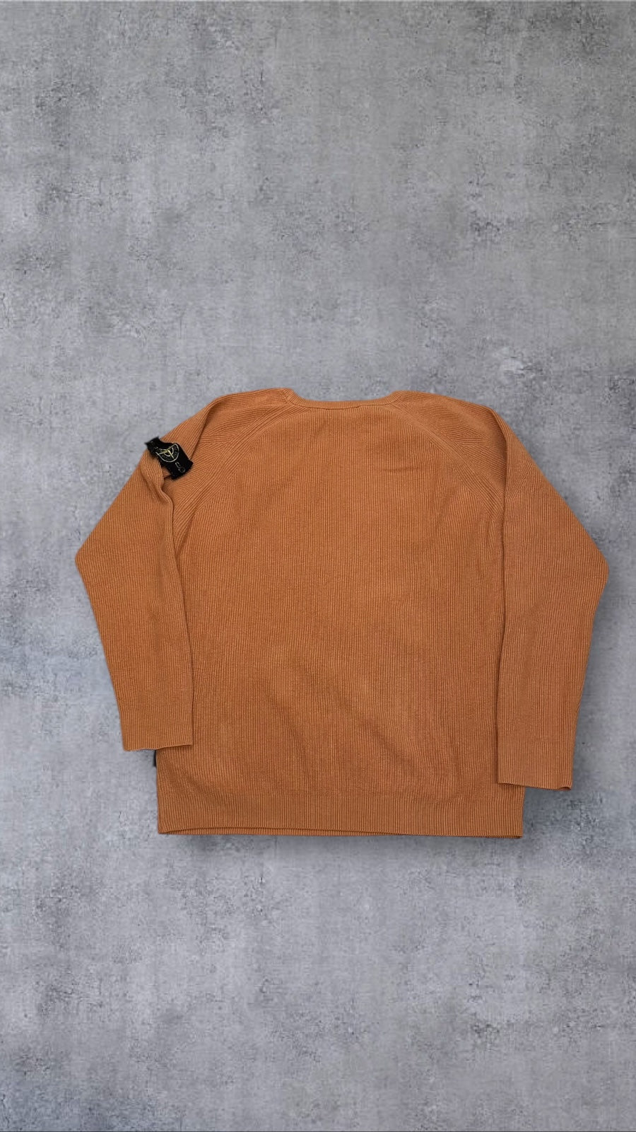 Stone Island Vintage Strick Sweatshirt Orange XL