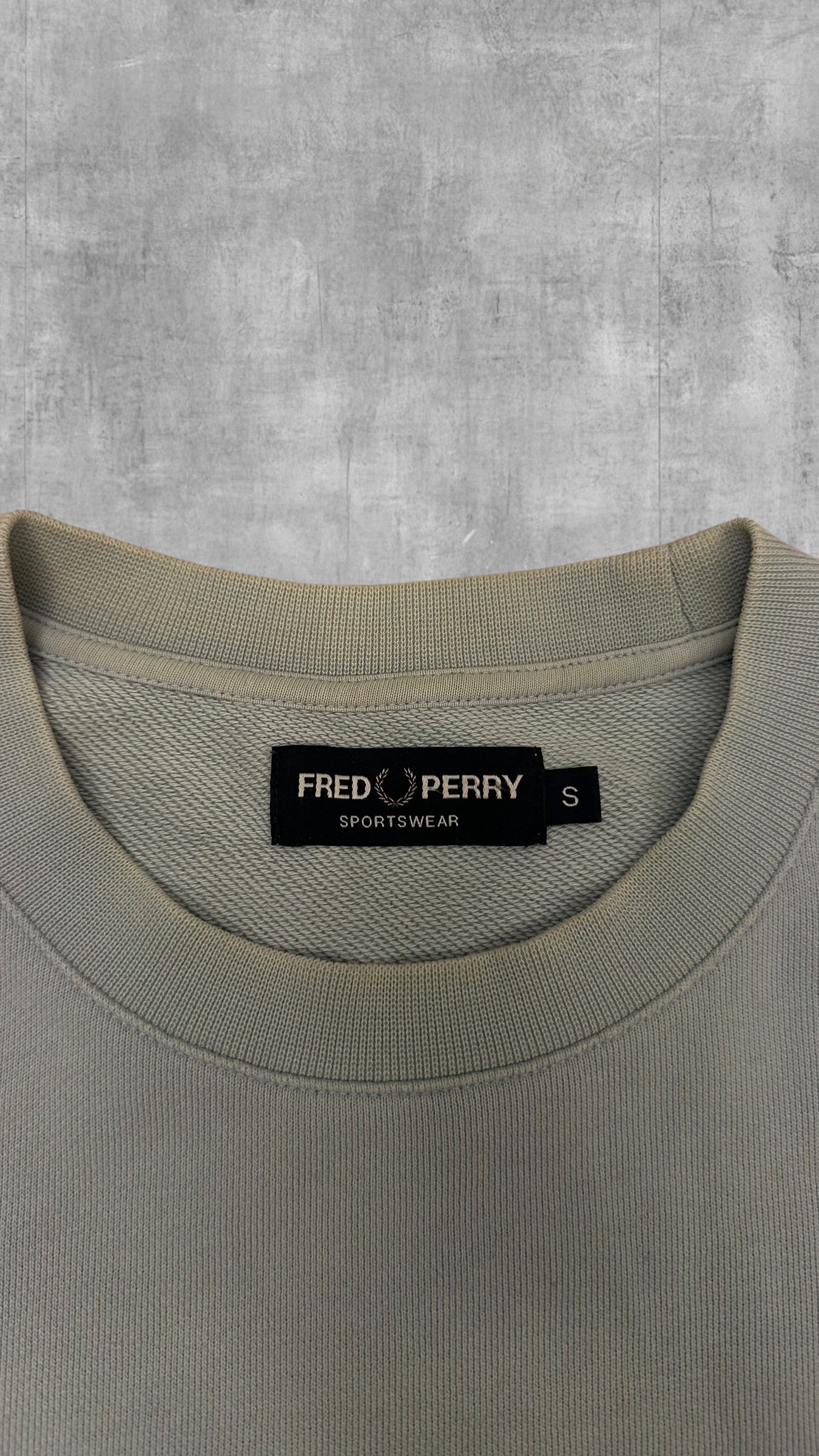 Fred Perry Sweatshirt Babyblau S