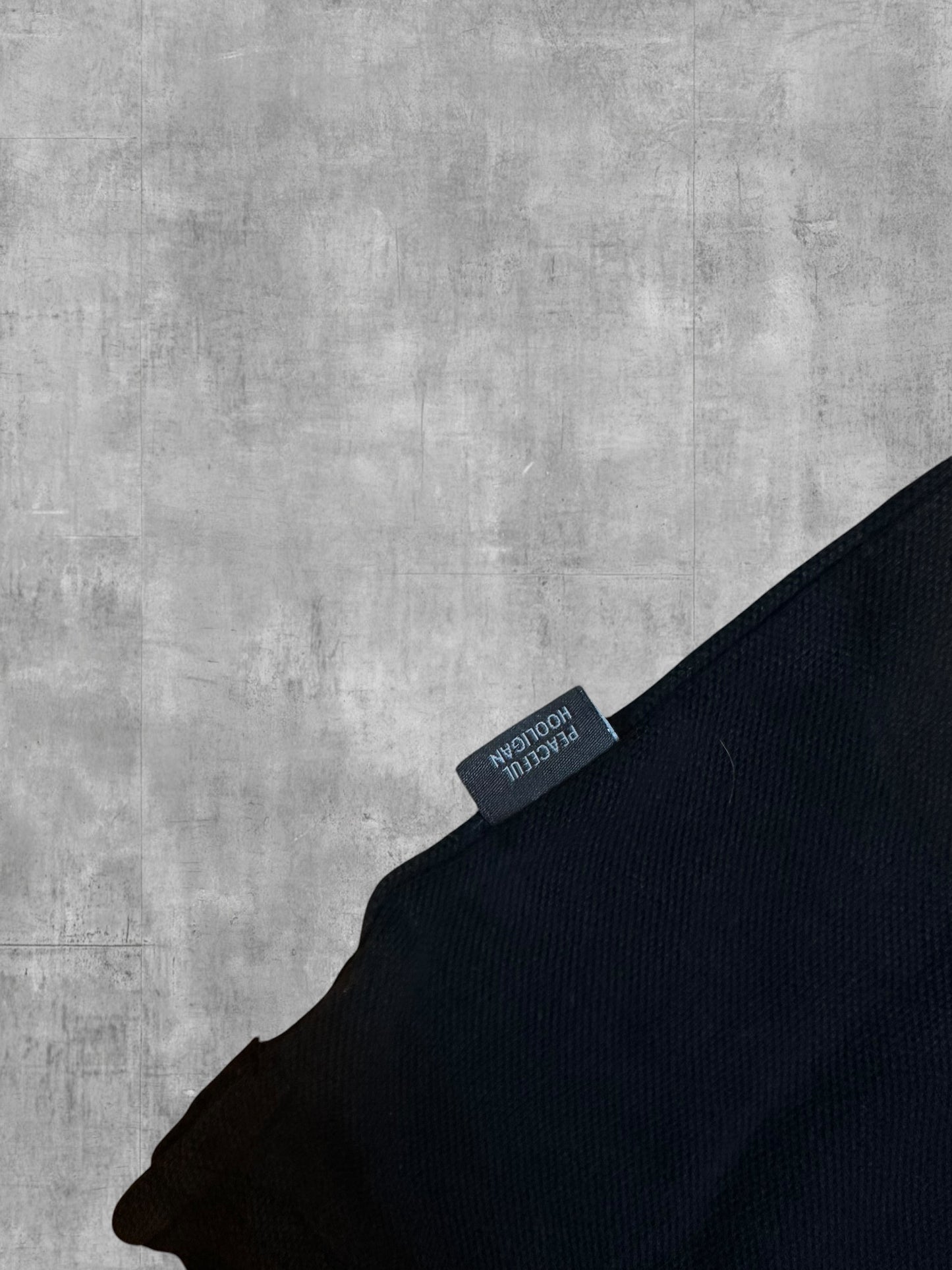 Peaceful Hooligan Polo Shirt Schwarz Blau Weiß XL