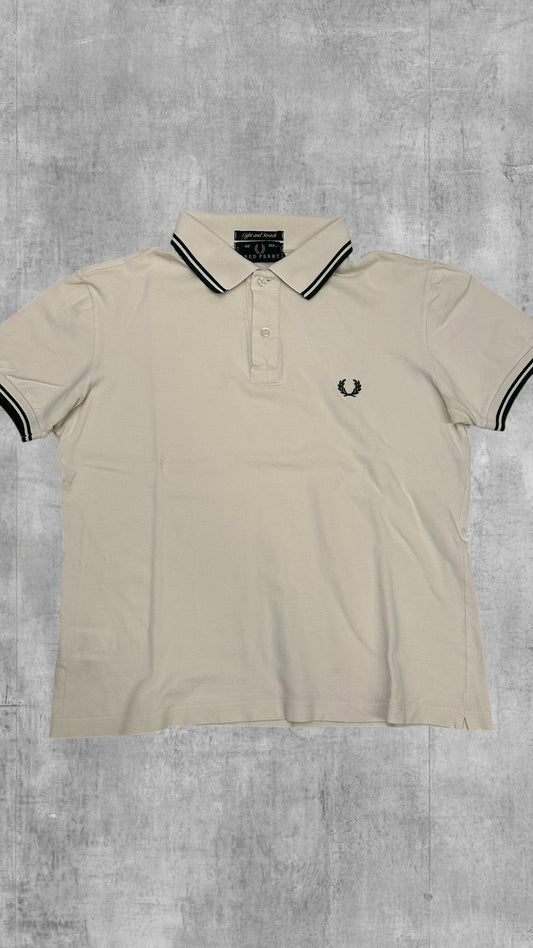 Fred Perry Polo Shirt Weiß S