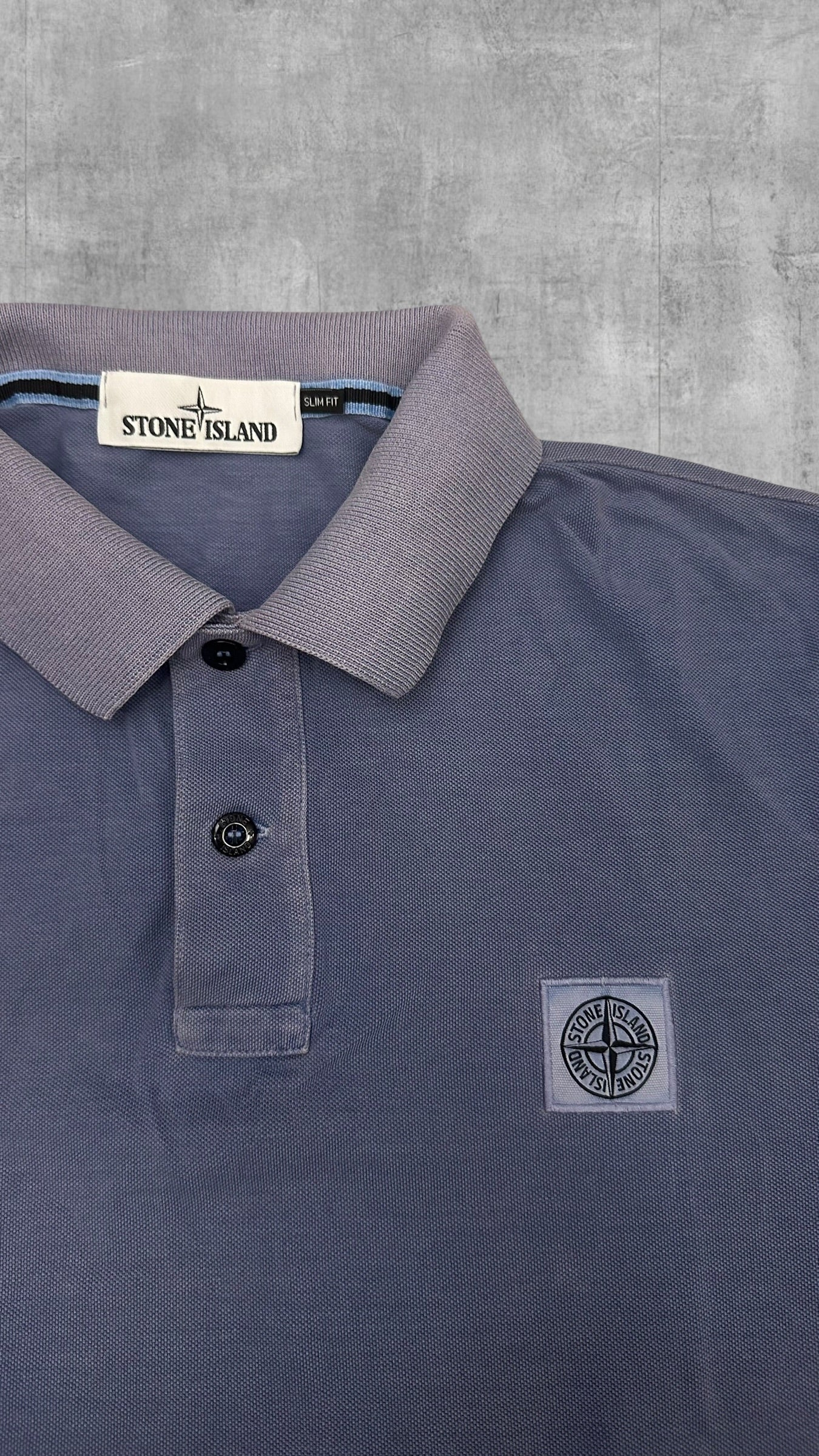 Stone Island Polo Shirt Flieder M