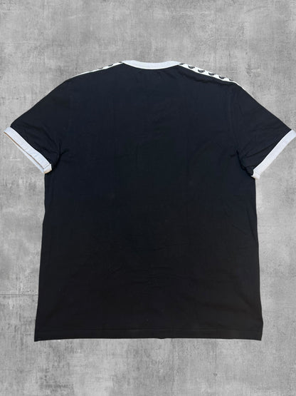 Fred Perry T-shirt Taped Schwarz Weiß L