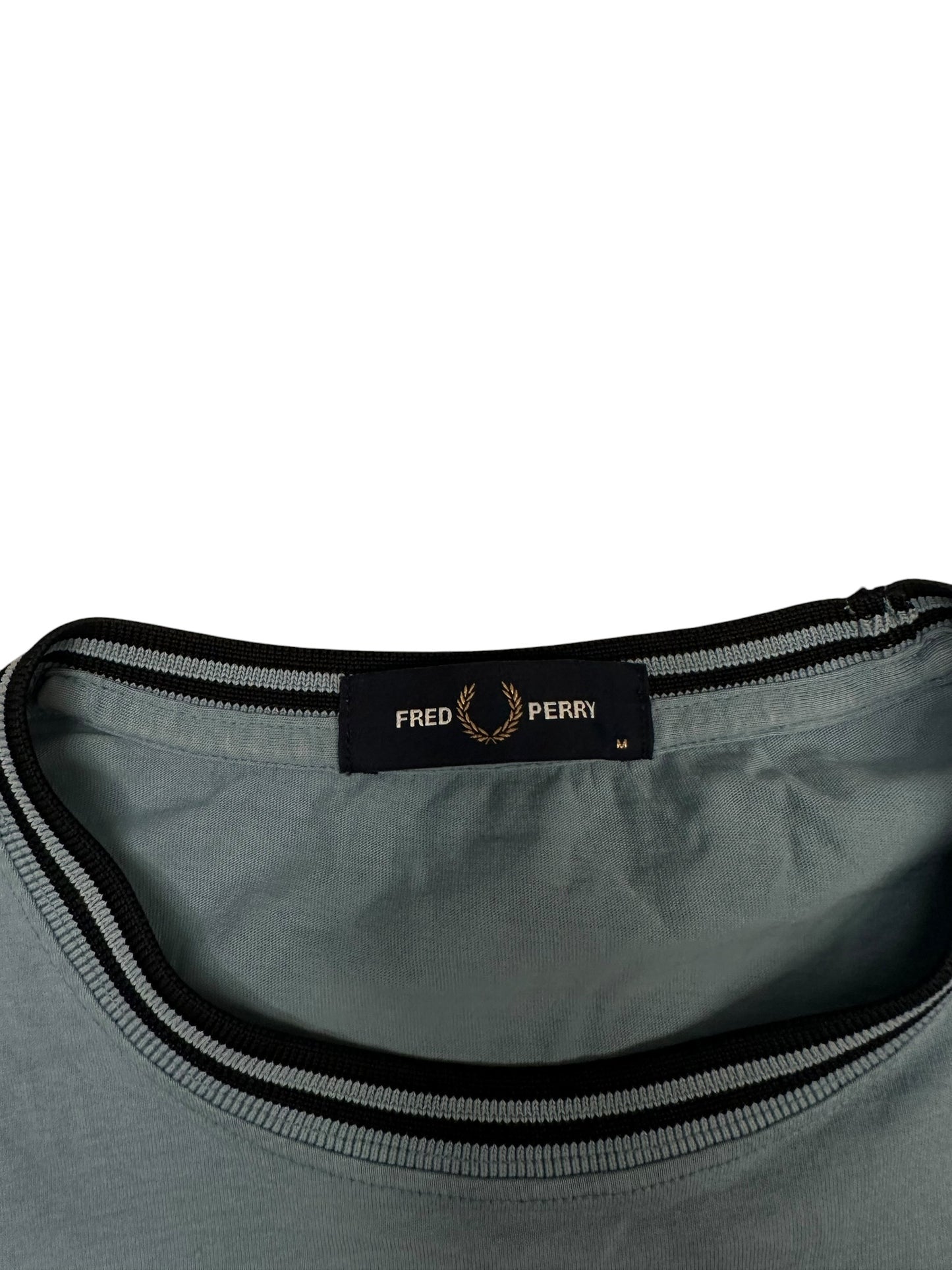 Fred Perry T-shirt Türkis Schwarz M