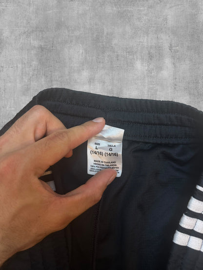 Adidas Shorts Kurze Hose Schwarz Weiß M - L