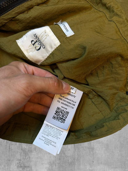 C.P. Company Goggle Windbreaker Jacke Khaki Grün M