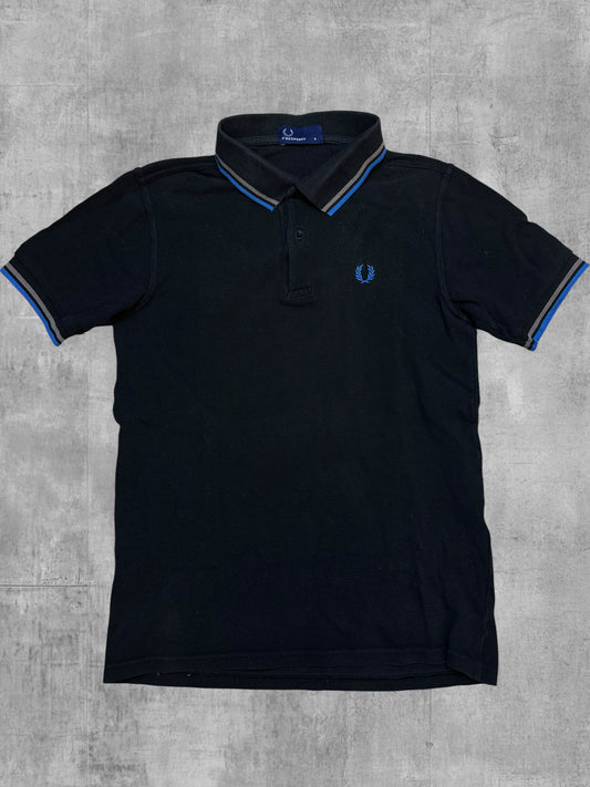 Fred Perry Polo Nero Blu S