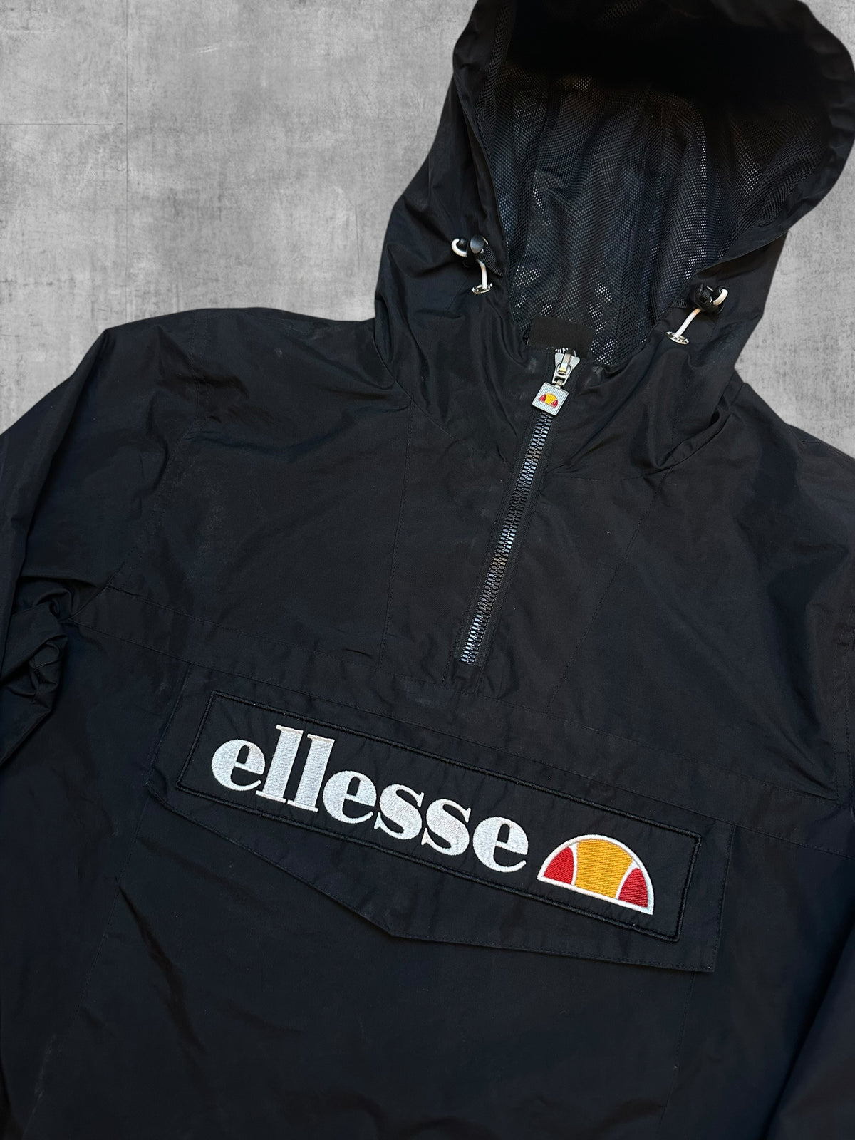Ellesse Windbreaker Schwarz M