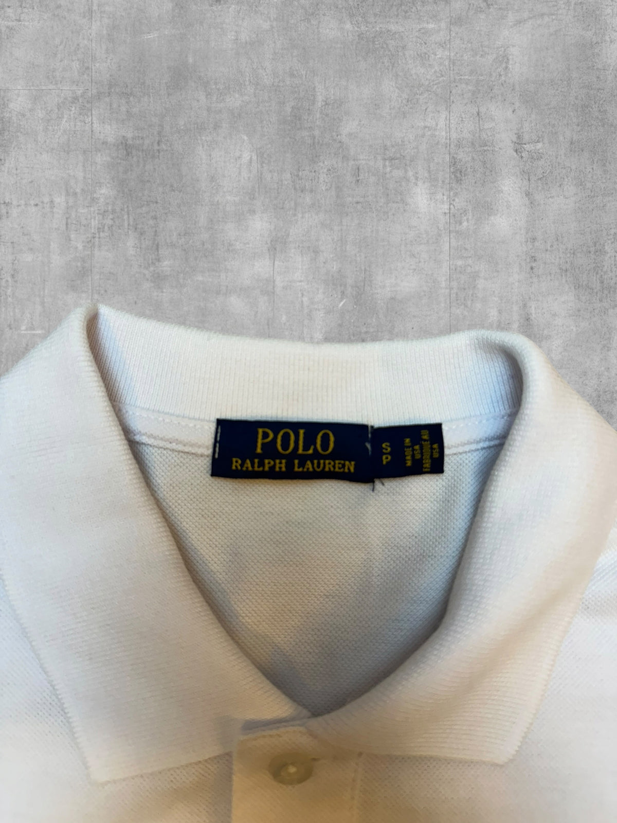 Ralph Lauren Polo Shirt Weiß S