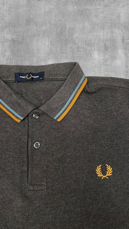 Fred Perry Polo Shirt Grau M