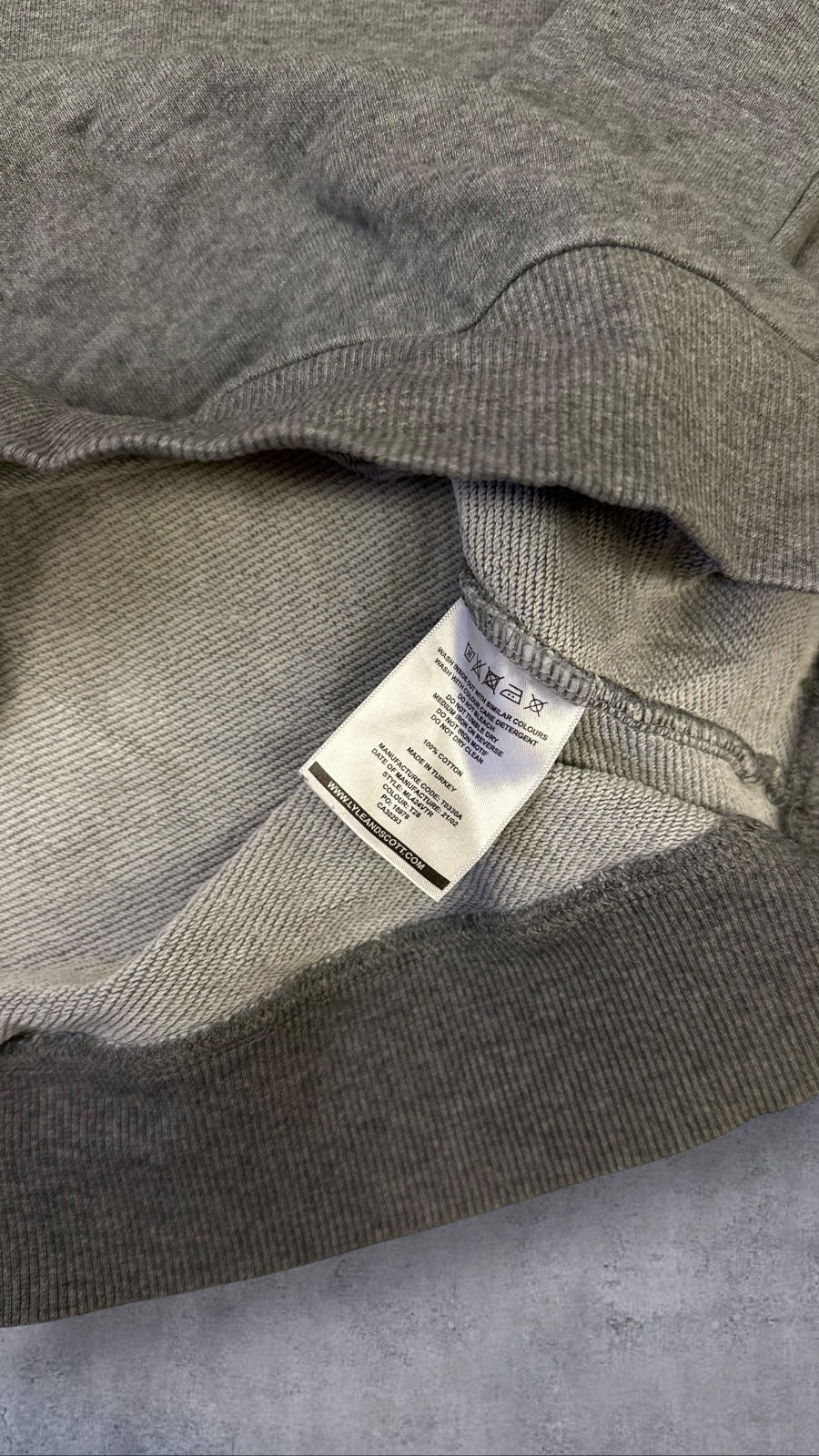 Lyle & Scott Sweatshirt Grau L