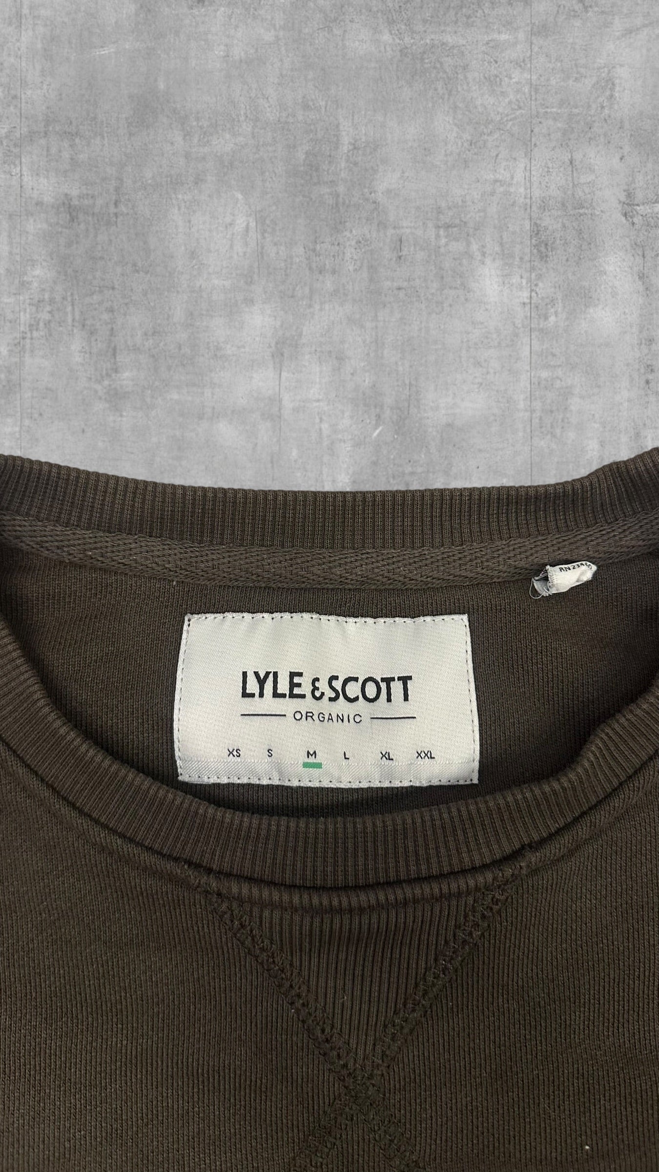 Lyle & Scott Sweatshirt Olivgrün M