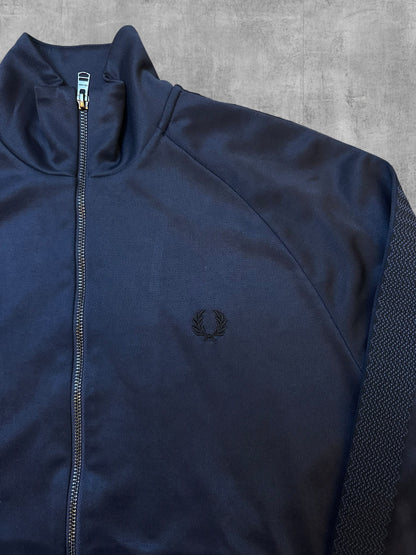 Fred Perry Trainingsjacke Navy Blau S